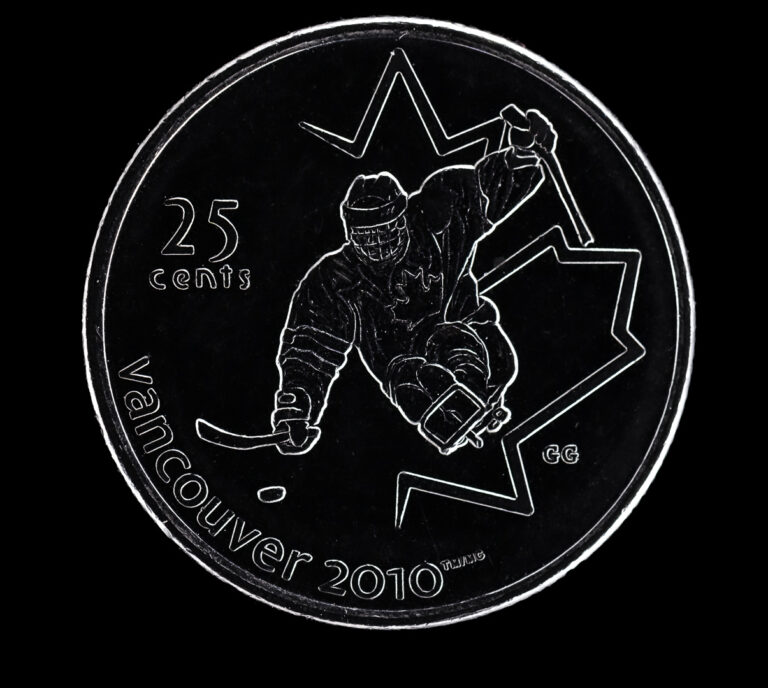 La pièce de monnaie en clair-obscur